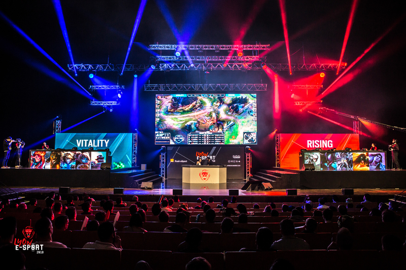 Lyon e-sport Scène Lyon e-sport Scène